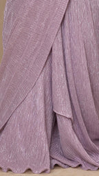 Glitter Shimmer Ready-to-Wear Saree with Matching Blouse