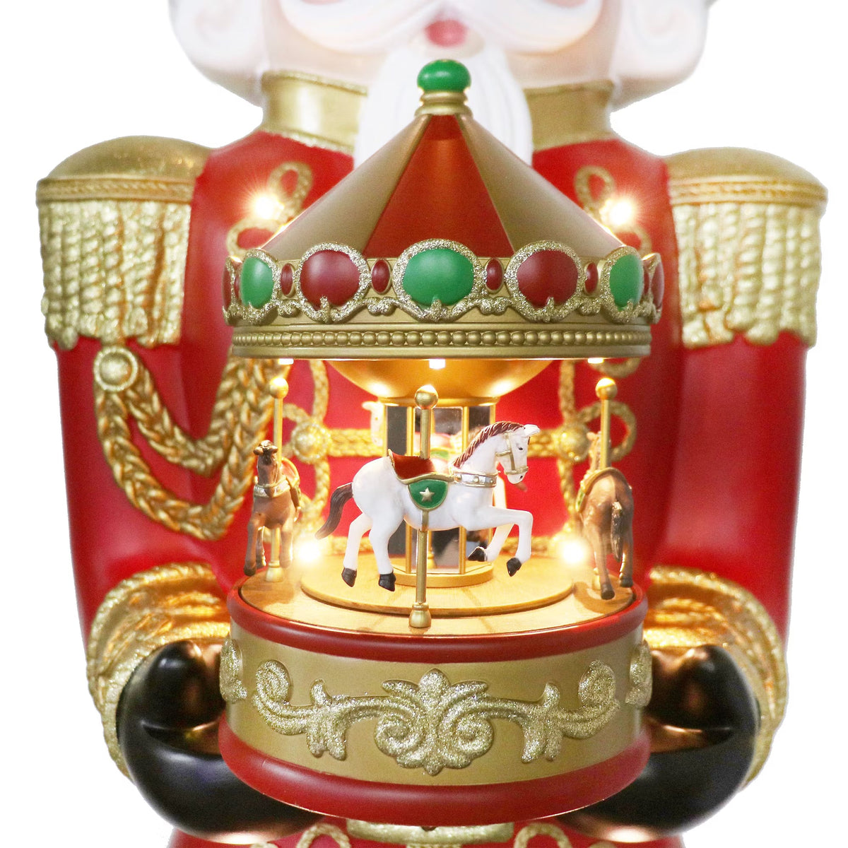 6' Grand Nutcracker with Carousel