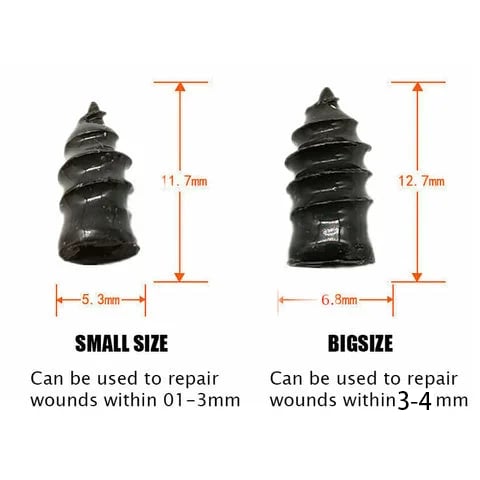 🔥🔥Hot Sale Vacuum Tire Mending Nail 🛠️ —  250th Anniversary Road-Ready Essential