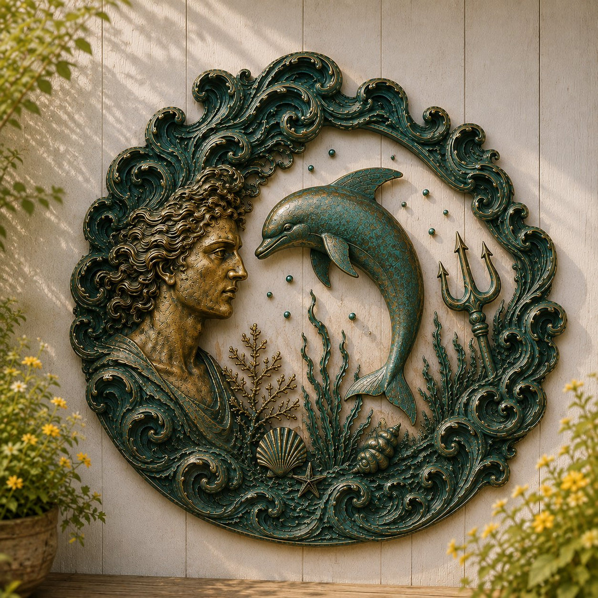 🌊 🔱Vintage Ocean Theme Wall Decor Collection