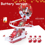 🎅Santa Claus Electric Track Slide Toys