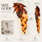 Dragonfire Guardian Plug-In Wall Sconce