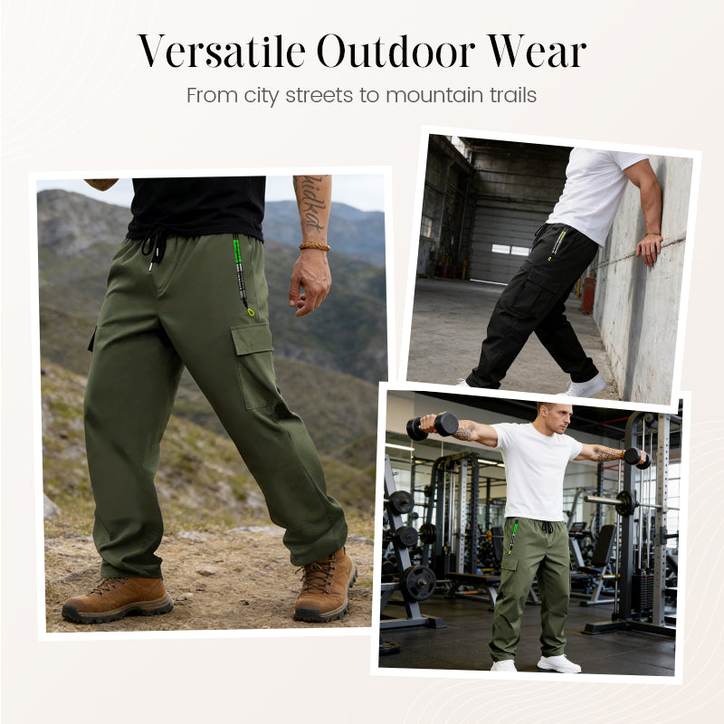 ⏳LAST DAY SALE ONLY￡15.99!!💥 Built for Storage & Movement | Men's Multi-Pocket Outdoor Cargo Pants