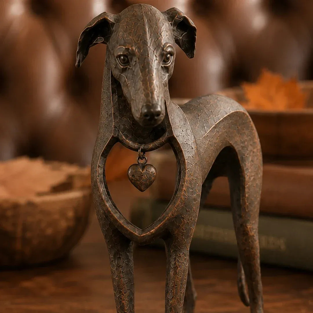 Vintage Iron Dog Accent for Timeless Interiors