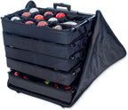 🎄✨ 120-Piece Christmas Ornament Storage Box – 5 Removable Trays & Adjustable Dividers