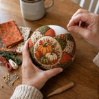 🍂 Beginner-Friendly DIY Autumn Thanksgiving Patchwork Ornament Kit Collection