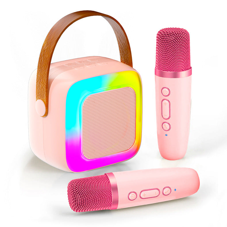 ⏳LAST DAY SALE ONLY ￡11.99!!✨🎵Mini Karaoke Machine for Kids with Wireless Microphones