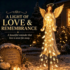 Solar Angel Garden Stake Light