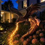 Solar Phoenix Garden Stake Light