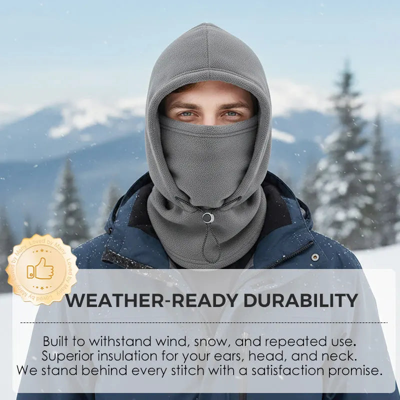 ⏳LAST DAY SALE ONLY ￡9.99!!✨Thermal Balaclava Face Mask with Drawstring