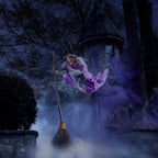💝Lowest Price✨12 ft. Giant Sized Animated LED Hovering Witch