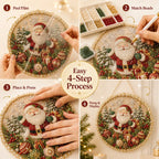 Four Seasons & Holiday Pearl Art Hanging Wreath Kit