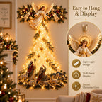Angels Over Bethlehem Wall Light