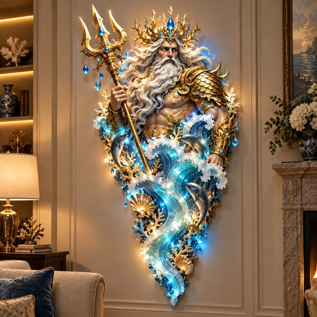 Ocean Legends Lighted Wall Decor Collection