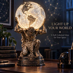 Atlas Celestial Globe Table Lamp