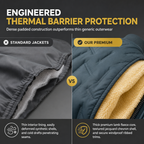 🔥LAST DAY SALE 70% OFF👍✨Men’s Premium Winter Coat – Wind-Blocking Chevron Weave with Plush Lamb Fleece Lining & Tailored Fit ❄️🧥