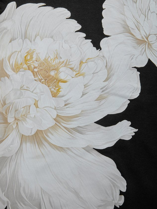 Casual Floral Slim Fit Graphic T-Shirt