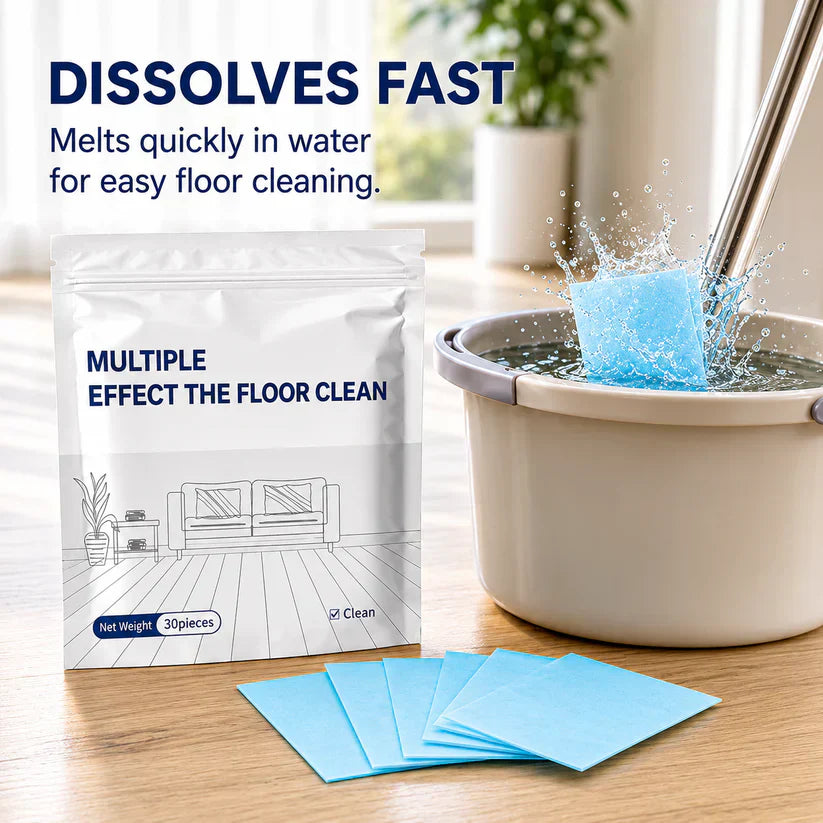 30-Pieces Multi-Effect Floor Cleaning Sheets