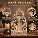 🔥 Last Day! 49%OFF 🕊️✝️ ✨Jesus Christmas Light Tabletop Decor✨