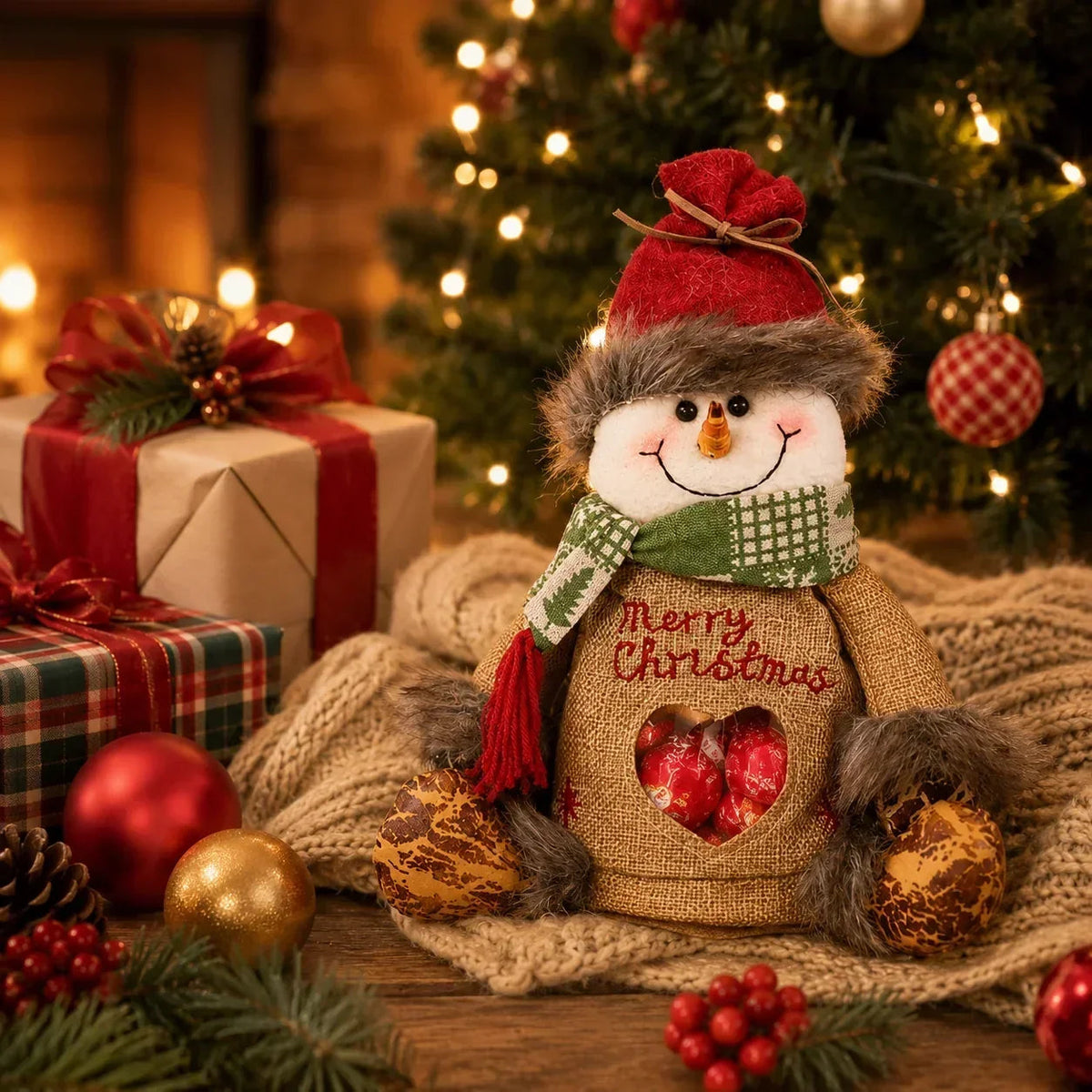 ⏳LAST DAY SALE ONLY ￡11.99!!✨🎅Christmas Gift Bags Zipper Design🎁
