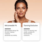 AMZ Tanning Care Microneedle Patch Even Skin Tone Natural Tanning Gentle Skin Care Microneedle Patch