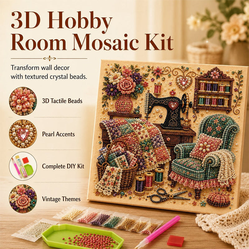 ⏳LAST DAY SALE ONLY ￡7.99!!🔥Whispering Room Diamond Art Kit ✨🖼️Mindful Craft for Calm Evenings🌿