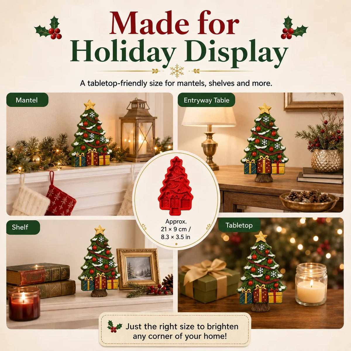 🎄Reusable Christmas Tree DIY Casting Mold