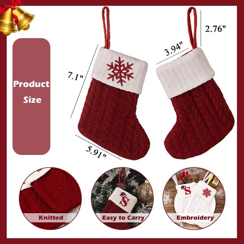 🎅Mini Initial Christmas Stocking