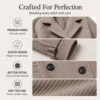 ⏳LAST DAY SALE 50% OFF!!🔥Women's Casual Double Breasted Lapel Coat🧥FREE SHIPPING🚚🇬🇧