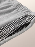 Casual Plain Loose Casual Mid Waist Pants