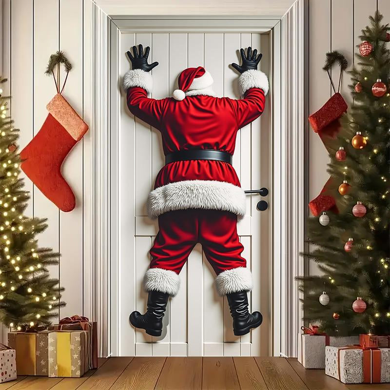 🎅🏻Christmas Door Backdrop Decoration Banner