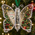 🦋💵 3D Embossed Butterfly Christmas Cash Gift Ornament – Holiday Money Holder Keepsake 🎄✨