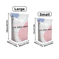 Thickened Stereoscopic No-Pump Vacuum Compression Bag