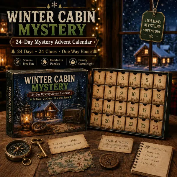 🎄 24-Day Mystery Adventure Advent Calendar