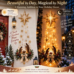 Bethlehem Star of Faith – Lighted Nativity Wall Decor