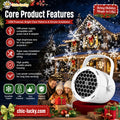 📢LAST DAY SALE ONLY ￡9.99!!🔥🎅【🎁Best Christmas Gift🎁】🎄16-Pattern USB Christmas Projector Light