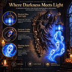 Grim Reaper Soul Lantern Wall Lamp