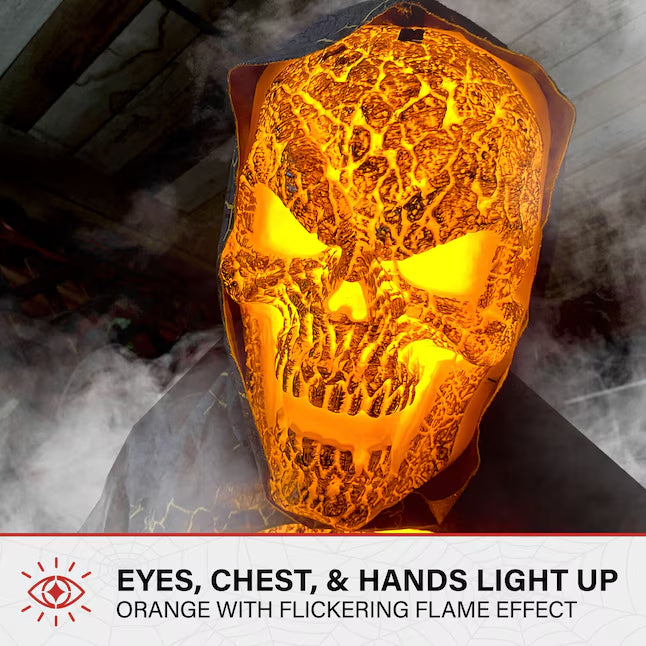 7.5-ft Freestanding Motion Activated Lighted Skeleton Animatronic