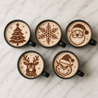 Instant Coffee Art Stencil Camera