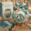 🌊 Beginner-Friendly DIY Ocean Treasures Patchwork Ornament Kit Collection