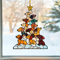Cute Dachshund Christmas Tree Ornament