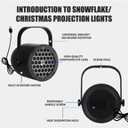 ✨ Christmas Projection Lamp – 5V/1A USB Powered ✨