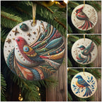 🔥Bird Of Many Colors Christmas Ornaments