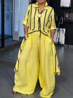 Casual Plain Straight Pants