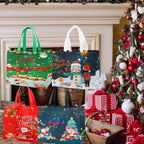 🔥🎄 Christmas Gift Bags Large Reusable Tote Bags