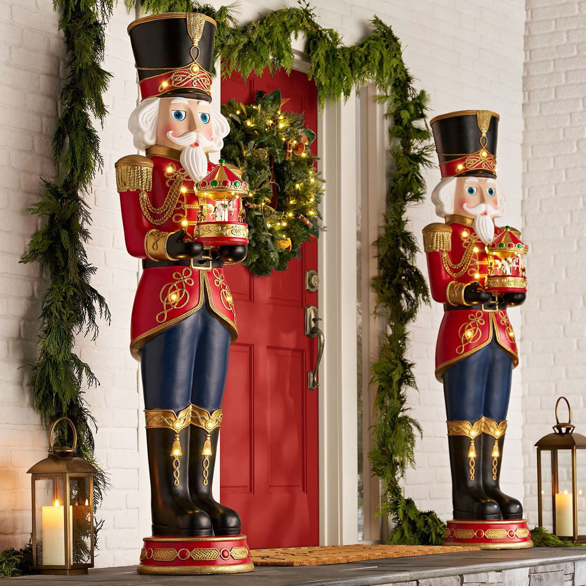 6' Grand Nutcracker with Carousel