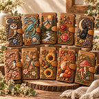 ✨ Vintage Embossed Art Wallet – Choose Your Favorite Design