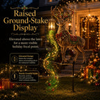 🎄🔥New arrivals- Light-Up Reindeer Lawn Stake, Festive Outdoor Christmas Decor