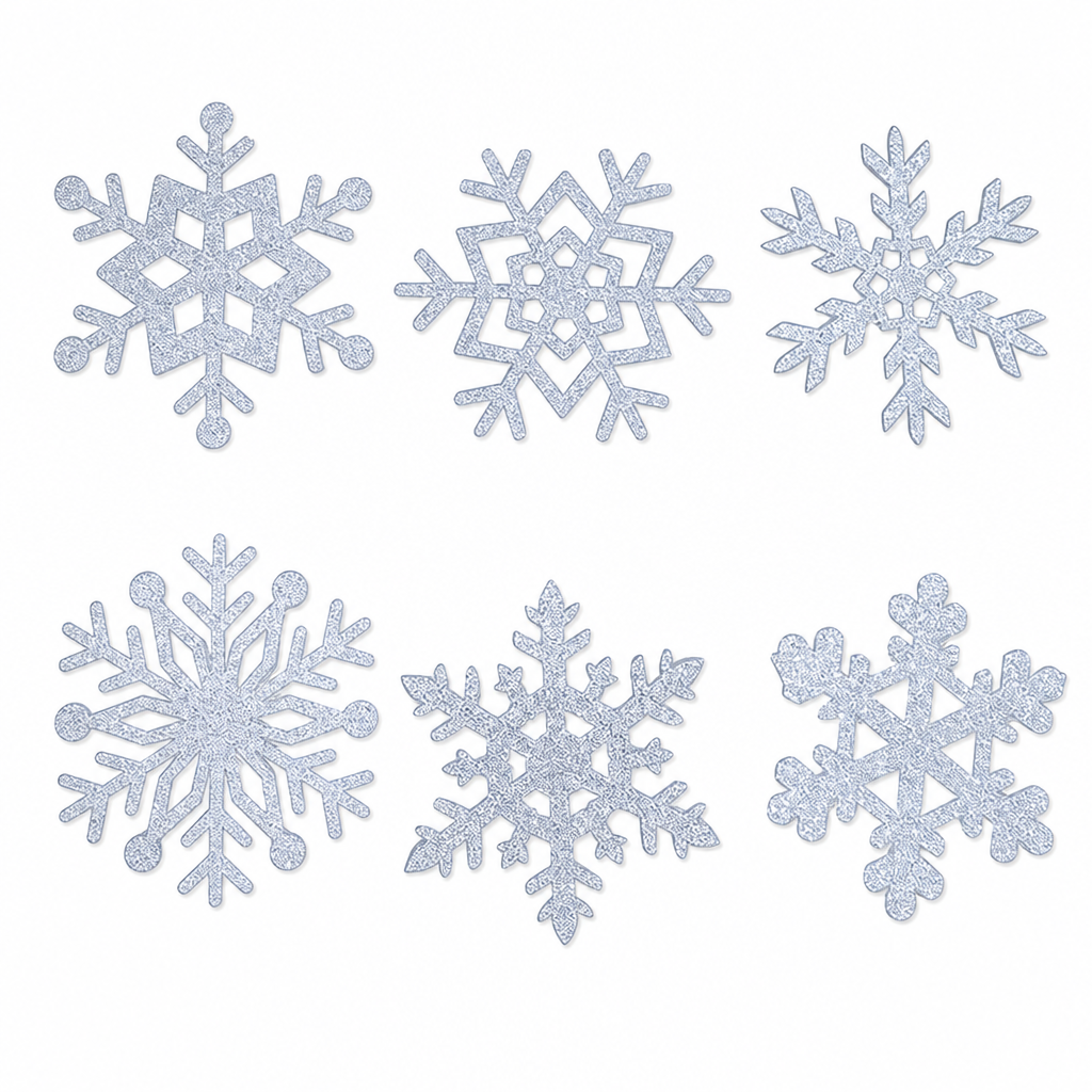🔥LAST DAY SALE ONLY￡5.99!💞50K+ SOLD!❄️Glowing Snowflake Night Light Wall Stickers