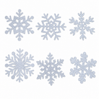 🔥LAST DAY SALE ONLY￡5.99!💞50K+ SOLD!❄️Glowing Snowflake Night Light Wall Stickers